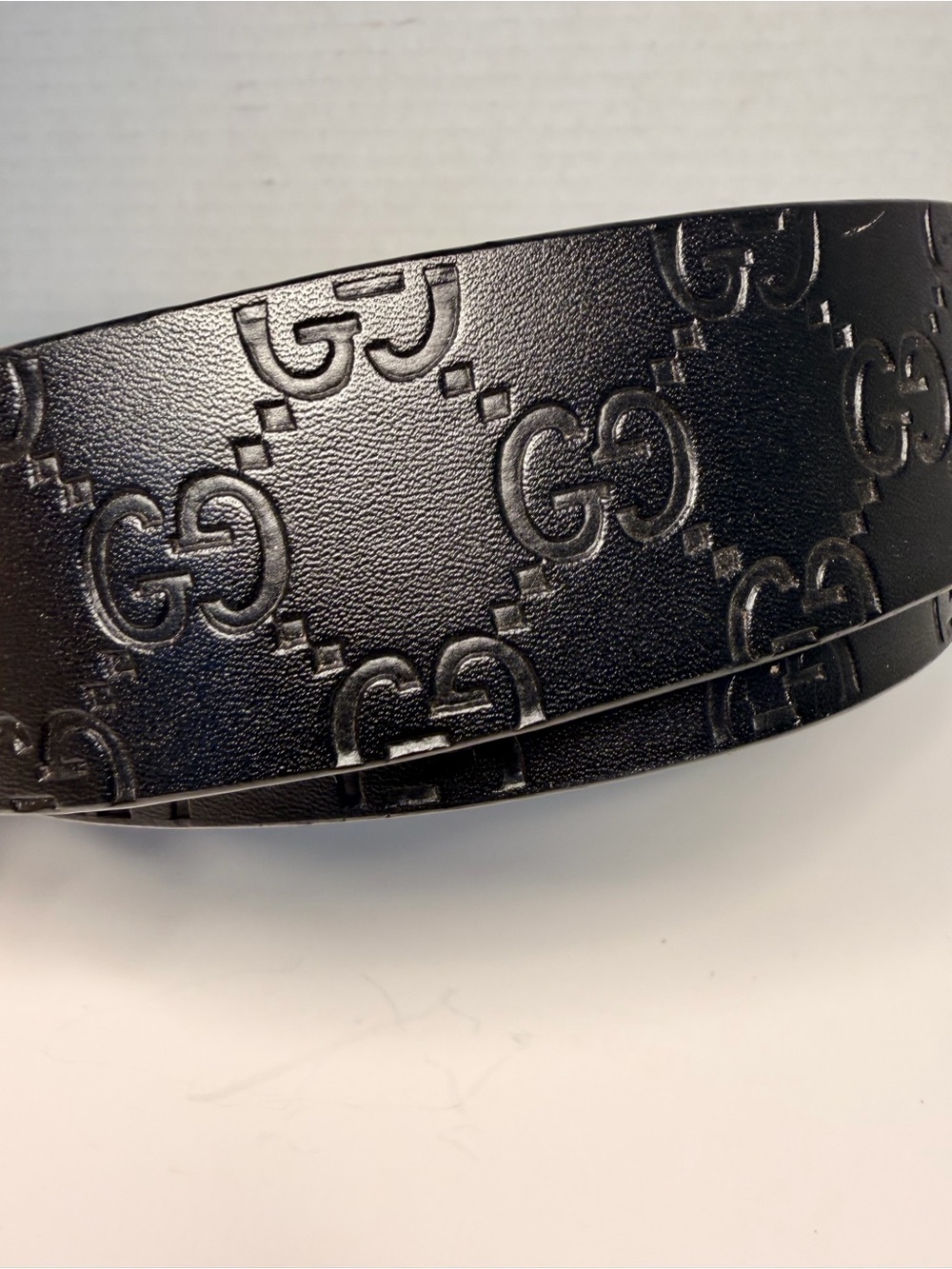 Gucci Web Belt with Double G Buckle - Picture 2 of 5